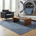 thumbnail image 1 of SAFAVIEH Machine Washable Rug Indoor/Outdoor Bermuda Collection - Bermuda Stacy Medallion Indoor/Outdoor Area Rug, Navy, 8' x 10', 1 of 12