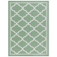 thumbnail image 1 of SAFAVIEH Machine Washable Rug Indoor/Outdoor Bermuda Collection - Bermuda Tamaya Geometric Machine Washable Indoor/Outdoor Runner Rug, Green/Ivory, 2' x 8', 1 of 6