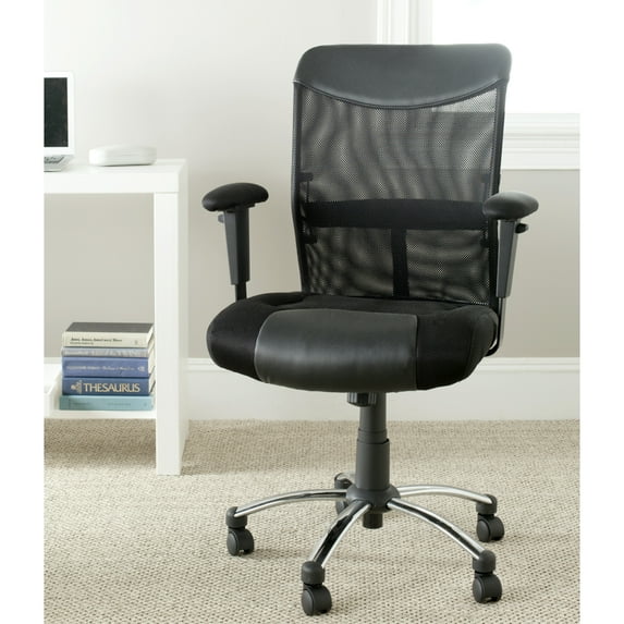 SAFAVIEH Bernard Desk Chair Black