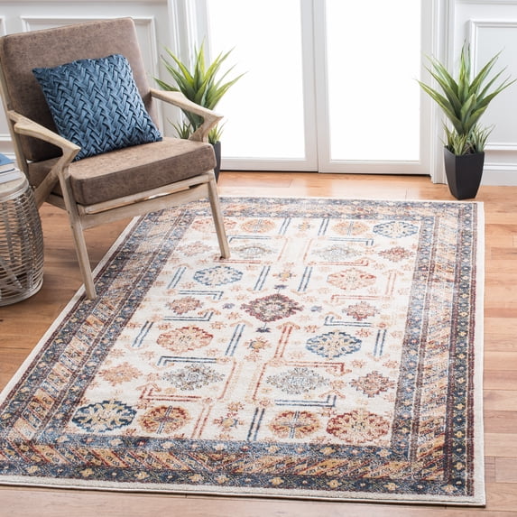SAFAVIEH Bijar Johann Oriental Area Rug, Ivory/Brown, 8' x 10'