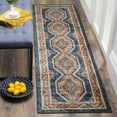 thumbnail image 1 of SAFAVIEH Bijar Femie Oriental Runner Rug, Royal/Rust, 2'3" x 6', 1 of 8