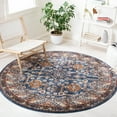 thumbnail image 1 of SAFAVIEH Bijar Johann Oriental Area Rug, Royal/Ivory, 6'7" x 6'7" Round, 1 of 9