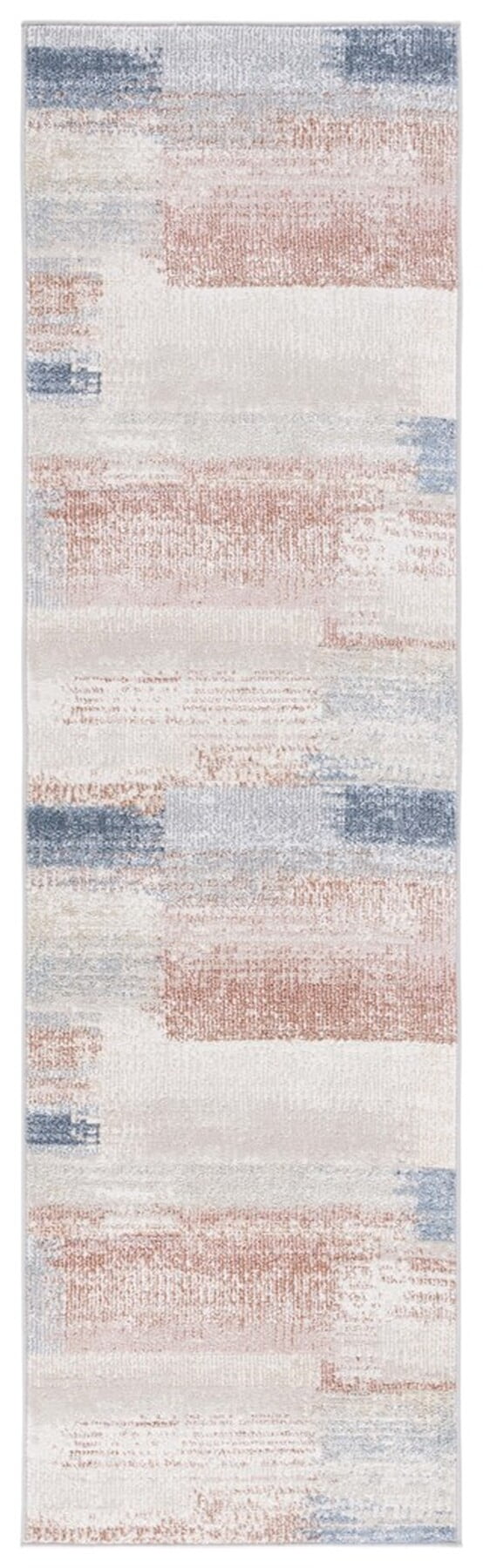 SAFAVIEH Blair Diego Abstract Polyester Machine Washable Runner Rug ...
