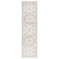 thumbnail image 1 of SAFAVIEH Blair Henrietta Traditional Machine Washable Runner, 2'2" x 8', Beige/Rust, 1 of 7