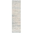 thumbnail image 1 of SAFAVIEH Blair Washable Christiana Abstract Machine Washable Runner Rug, Ivory/Blue, 2'2" x 8', 1 of 1