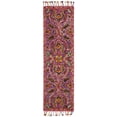 thumbnail image 1 of SAFAVIEH Blossom Abram Floral Mediallion Wool Fringed Area Rug, Purple/Multi, 8' x 10', 1 of 4