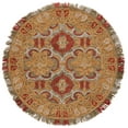 thumbnail image 1 of SAFAVIEH Blossom Abram Geometric Area Rug, Green/Gold, 6' x 6' Round, 1 of 8