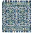 thumbnail image 1 of SAFAVIEH Blossom Abram Geometric Area Rug, Navy/Green, 10' x 10' Square, 1 of 9