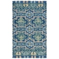 thumbnail image 1 of SAFAVIEH Blossom Abram Geometric Area Rug, Navy/Green, 6' x 9', 1 of 7