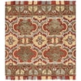 thumbnail image 1 of SAFAVIEH Blossom Abram Geometric Area Rug, Red/Gold, 6' x 6' Square, 1 of 8