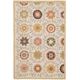 thumbnail image 1 of SAFAVIEH Blossom Allycia Floral Flowers Wool Area Rug, Ivory/Multi, 4' x 6', 1 of 4