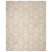 SAFAVIEH Blossom Asher Damask Area Rug, Beige/Ivory, 10' x 14'