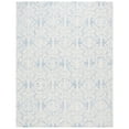 thumbnail image 1 of SAFAVIEH Blossom Asher Damask Wool Area Rug, Blue/Ivory, 8' x 10', 1 of 10