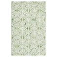 thumbnail image 1 of SAFAVIEH Blossom Asher Geometric Wool Area Rug, Green/Ivory, 4' x 6', 1 of 10