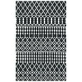 thumbnail image 1 of SAFAVIEH Blossom Aspen Geometric Wool Area Rug, Black/Ivory, 4' x 6', 1 of 8