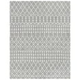 thumbnail image 1 of SAFAVIEH Blossom Aspen Geometric Wool Area Rug, Grey/Ivory, 9' x 12', 1 of 8