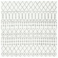 thumbnail image 1 of SAFAVIEH Blossom Aspen Geometric Wool Area Rug, Ivory/Grey, 6' x 6' Square, 1 of 8