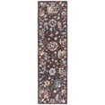 thumbnail image 1 of SAFAVIEH Blossom Atanas Floral Runner Rug, Charcoal/Lavender, 2'3" x 8', 1 of 7