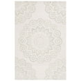thumbnail image 1 of SAFAVIEH Blossom Brody Medallion Area Rug, Ivory/Grey, 5' x 8', 1 of 9