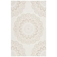 thumbnail image 1 of SAFAVIEH Blossom Brody Medallion Area Rug, Ivory/Light Brown, 5' x 8', 1 of 8