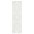 thumbnail image 1 of SAFAVIEH Blossom Brody Medallion Runner Rug, Ivory/Grey, 2'3" x 8', 1 of 9