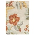 thumbnail image 1 of SAFAVIEH Blossom Caiden Floral Wool Area Rug, Grey/Red, 2' x 3', 1 of 5