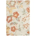 thumbnail image 1 of SAFAVIEH Blossom Caiden Floral Wool Area Rug, Grey/Red, 3' x 5', 1 of 4