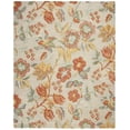 thumbnail image 1 of SAFAVIEH Blossom Caiden Floral Wool Area Rug, Grey/Red, 8' x 10', 1 of 8