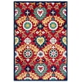 thumbnail image 1 of SAFAVIEH Blossom Cantor Floral Area Rug, Red/Yellow, 4' x 6', 1 of 8