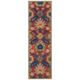 thumbnail image 1 of SAFAVIEH Blossom Cantor Floral Runner Rug, Red/Blue, 2'3" x 8', 1 of 8