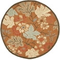 thumbnail image 1 of SAFAVIEH Blossom Charlotte Floral Area Rug, Rust/Multi, 6' x 6' Round, 1 of 4