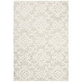thumbnail image 1 of SAFAVIEH Blossom Cletus Geometric Wool Area Rug, Grey/Ivory, 2'3" x 4', 1 of 9