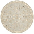 thumbnail image 1 of SAFAVIEH Blossom Constantine Floral Wool Area Rug, Slate/Beige, 6' x 6' Round, 1 of 8
