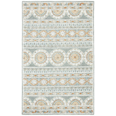 SAFAVIEH Blossom Dacre Floral Area Rug, Grey/Ivory, 2' x 3'