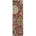 thumbnail image 1 of SAFAVIEH Blossom Danny Floral Wool Runner Rug, Red/Multi, 2'3" x 8', 1 of 5