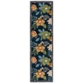 thumbnail image 1 of SAFAVIEH Blossom Derren Floral Runner Rug, Navy/Green, 2'6" x 8', 1 of 7