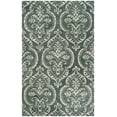 thumbnail image 1 of SAFAVIEH Blossom Eilish Damask Floral Wool Area Rug, Blue/Sage, 8' x 10', 1 of 3