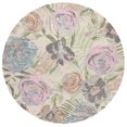 thumbnail image 1 of SAFAVIEH Blossom Fechin Floral Area Rug, Green/Pink, 6' x 6' Round, 1 of 10