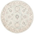 thumbnail image 1 of SAFAVIEH Blossom Fletcher Floral Bordered Wool Area Rug, Grey/Multi, 6' x 6' Round, 1 of 4