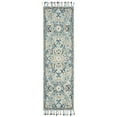 thumbnail image 1 of SAFAVIEH Blossom Frona Floral Wool Fringed Runner Rug, Blue/Ivory, 2'3" x 8', 1 of 8