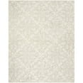 thumbnail image 1 of SAFAVIEH Blossom Githa Geometric Wool Area Rug, Ivory/Grey, 8' x 8' Round, 1 of 6