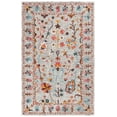 thumbnail image 1 of SAFAVIEH Blossom Gorgi Floral Area Rug, Grey/Red, 4' x 6', 1 of 2