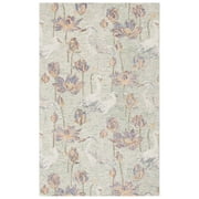 SAFAVIEH Blossom Hadi Floral Area Rug, Green/Ivory, 3 x 5