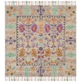 thumbnail image 1 of SAFAVIEH Blossom Hamilton Floral Wool Area Rug, Grey/Multi, 4' x 4' Square, 1 of 14