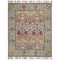thumbnail image 1 of SAFAVIEH Blossom Hamilton Floral Wool Fringed Area Rug, Grey/Multi, 9' x 12', 1 of 6