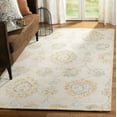 thumbnail image 1 of SAFAVIEH Blossom Hannah Floral Wool Area Rug, Beige/Sage, 8' x 10', 1 of 7