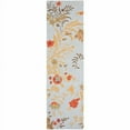 thumbnail image 1 of SAFAVIEH Blossom Kelly Floral Flower Wool Runner Rug, Blue/Multi, 2'3" x 8', 1 of 10