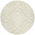 thumbnail image 1 of SAFAVIEH Blossom Kestrel Damask Area Rug, Sage/Ivory, 8' x 8' Round, 1 of 7