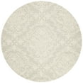 thumbnail image 1 of SAFAVIEH Blossom Kestrel Geometric Wool Area Rug, Sage/Ivory, 6' x 6' Round, 1 of 12