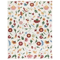 SAFAVIEH Blossom Kieron Floral Area Rug, Ivory/Red, 8' x 10'